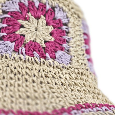 Stråhatt - Gårda Crete Bucket hat (natur/multi)