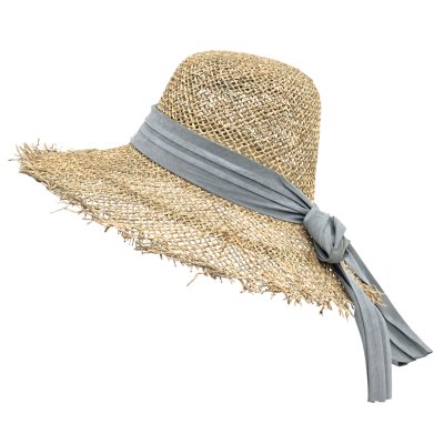 Stråhatt - Gårda Dubrovnik Sun Hat (naturlig/grå)