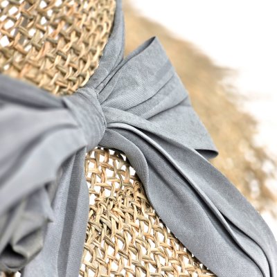 Stråhatt - Gårda Dubrovnik Sun Hat (naturlig/grå)