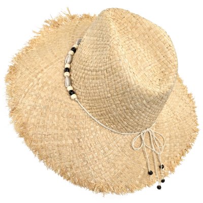 Stråhatt - Gårda Ibiza Fedora (natur)