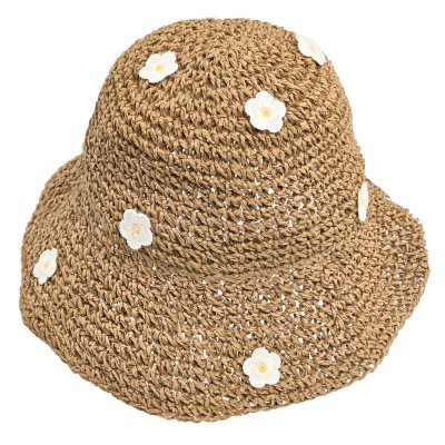 Stråhatt - Gårda Lisbon Bucket hat (kaki)