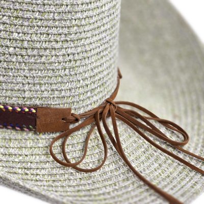 Stråhatt - Gårda Marseille Western Hat (grønn)