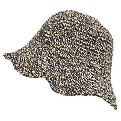 Stråhatt - Gårda Portofino Bucket hat (blå)