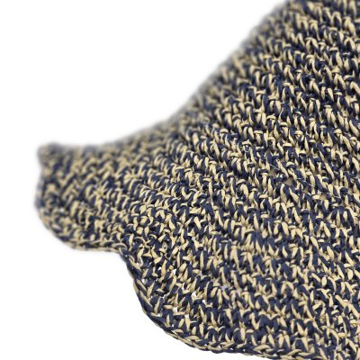 Stråhatt - Gårda Portofino Bucket hat (blå)