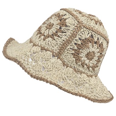 Stråhatt - Gårda Rhodes Bucket hat (beige)