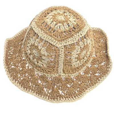 Stråhatt - Gårda Rhodes Bucket hat (kaki)