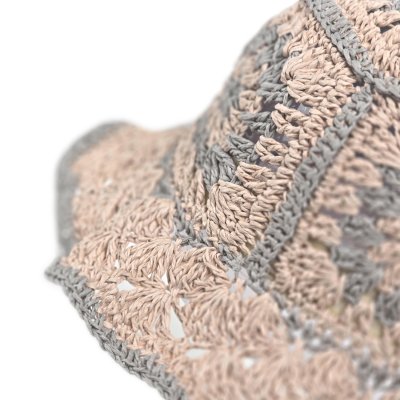 Stråhatt - Gårda Rhodes Bucket hat (rosa)