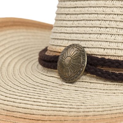 Stråhatt - Gårda Taranto Western Hat (beige)
