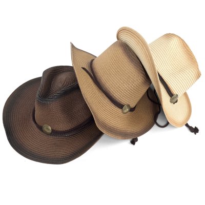 Stråhatt - Gårda Taranto Western Hat (beige)