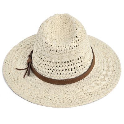 Stråhatt - Gårda Toulon Fedora (beige)