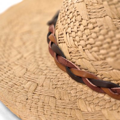 Stråhatt - Gårda Vezzani Fedora (natur)