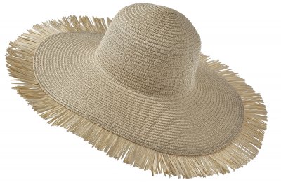 Stråhatt - Gårda Adelina (beige)