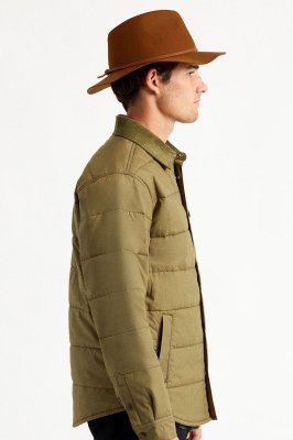 Hatter - Brixton Wesley Packable Fedora (coffee)