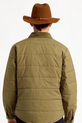 Hatter - Brixton Wesley Packable Fedora (coffee)