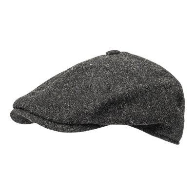 Sixpence / Flat cap - Wigéns Contemporary Newsboy Cap (mørkegrå)