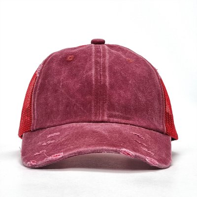 Caps - Gårda Washed Trucker (rød)