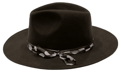 Hatter - Gårda Chester Fedora (mørkebrun)
